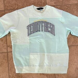 Teddy Fresh Light Mint Crewneck Sweater